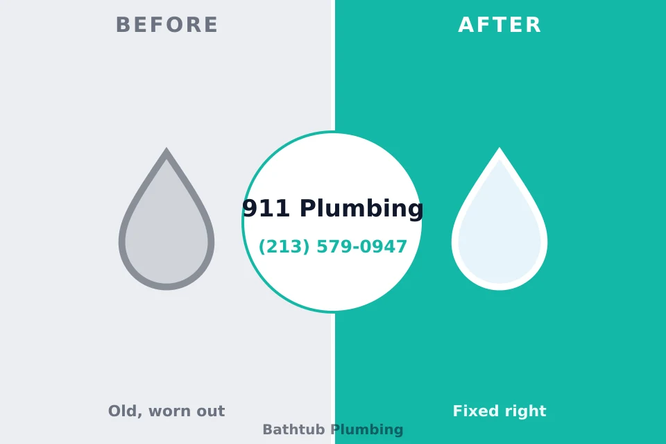 Before and after: plumbing company Harrisburg, NC